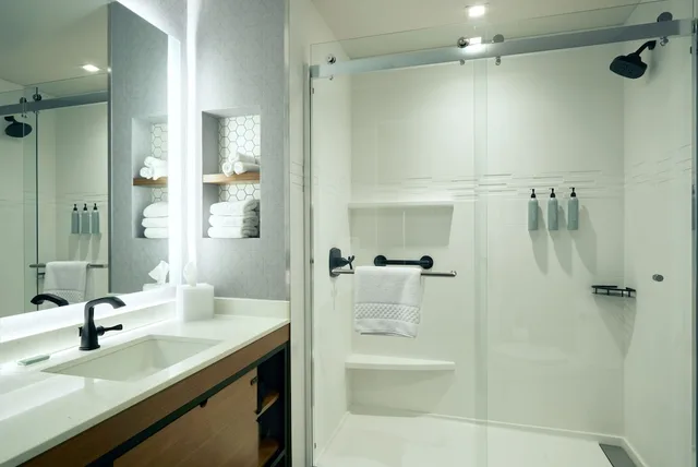 استوديو بسرير كينج بإطلالة على المدينة مع أريكة، Residence Inn San Francisco Airport Millbrae Station 7/10
