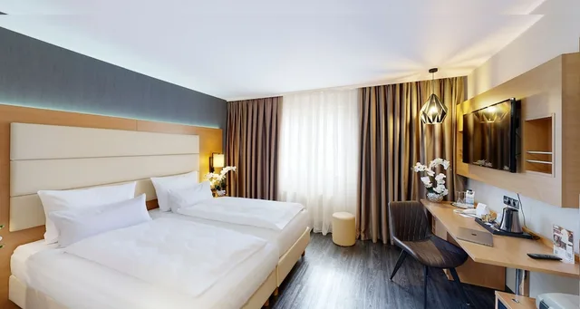 غرفة كومفورت مفردة بسريرين منفصلين، PLAZA INN Heilbronn 2/10