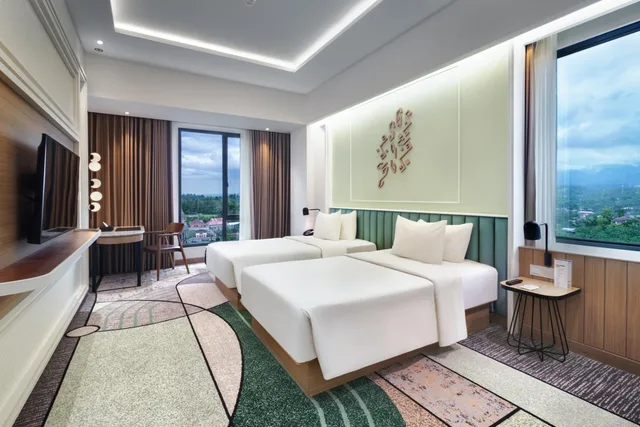 غرفة قياسية بسريرين منفصلين، Luwansa Hotel and Convention Center 1/2