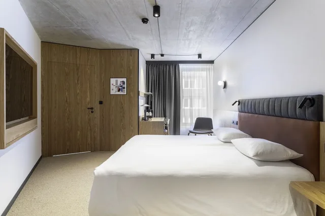 غرفة ديلوكس بسرير كوين، Qubus Hotel Katowice 1/6