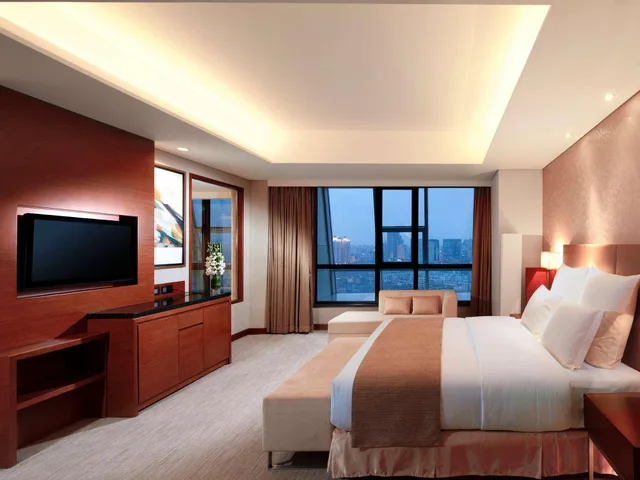 غرفة ديلوكس بسرير مزدوج، Doubletree By Hilton Shenyang 2/3