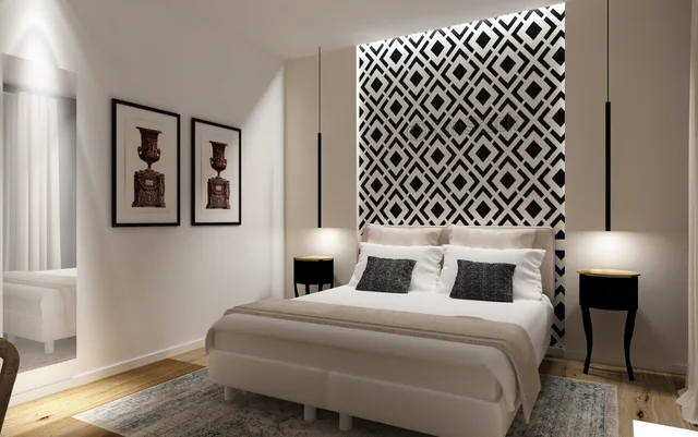 غرفة ديلوكس بسرير كوين بإطلالة جزئية على البحر، Luxmari hotel & spa 1/4
