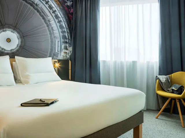 غرفة قياسية بسرير مزدوج، NOVOTEL BELLEVILLE PARIS 20 1/8