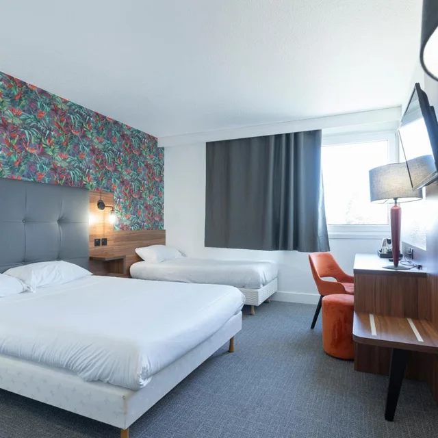 غرفة كومفورت ثلاثية، The Originals Boutique Hotel Beausejour Poitiers Nord Futuroscope 10/10