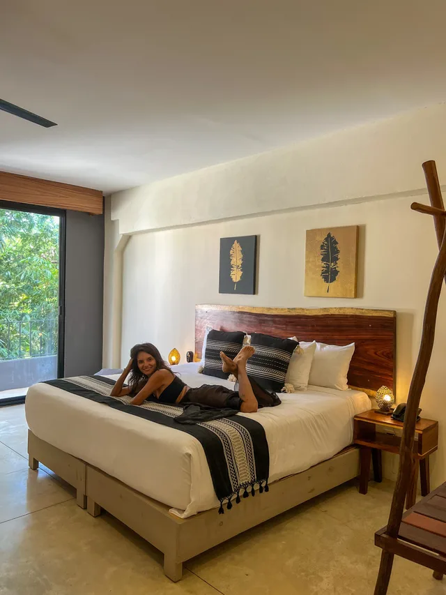 غرفة قياسية مزدوجة بشرفة، Sunday Hotel Naala Tulum 3/8