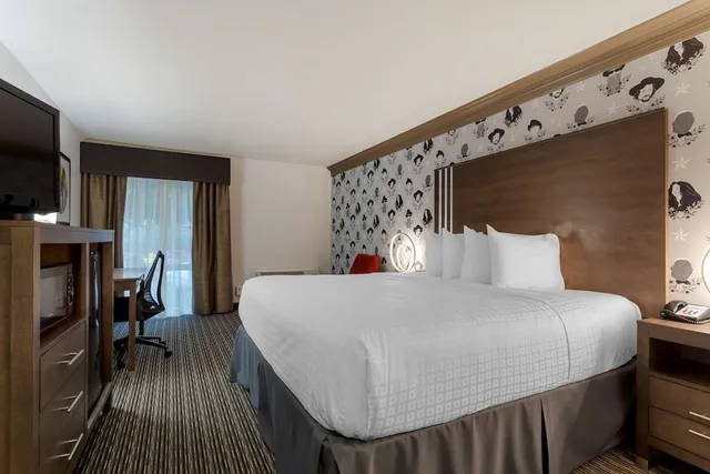 غرفة قياسية بسرير كينج بإطلالة على الفناء، Aiden Austin City Hotel 3/7