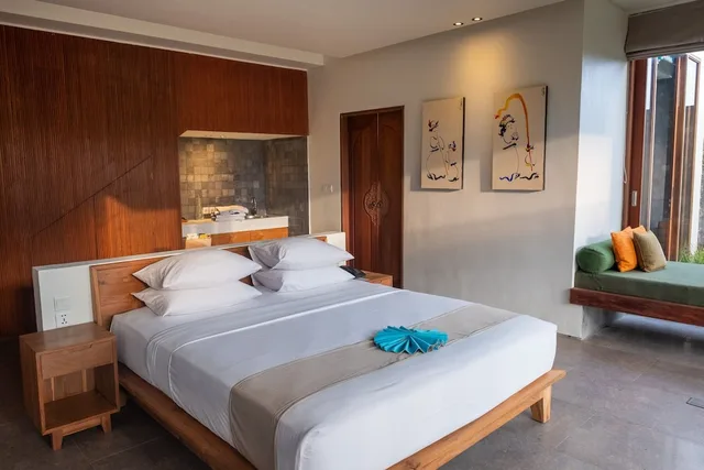 فيلا بسرير كينج بإطلالة على المسبح، Tegal Sari Accommodation 2/7