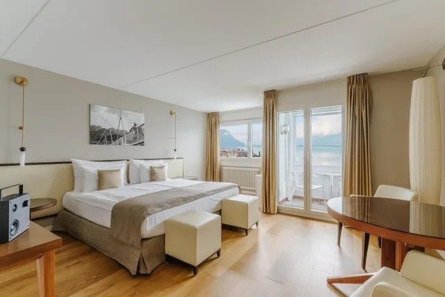 جناح بسريرين منفصلين بإطلالة على البحيرة، Hotel Mona 2/4