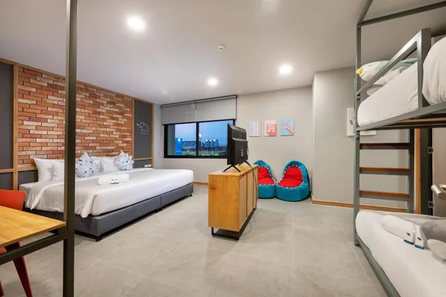 غرفة عائلية، PLAAI Plus Hotel Rayong 2/10