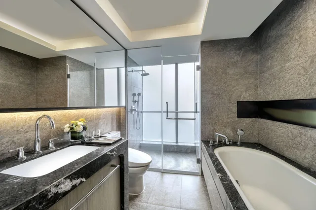 2 Bedrooms, Deluxe, Apartment, City View, Kitchen, Ascott IFC Guangzhou 2/3