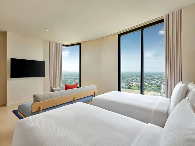 استوديو أساسي بسريرين منفصلين، Hilton Garden Inn Rayong 2/2
