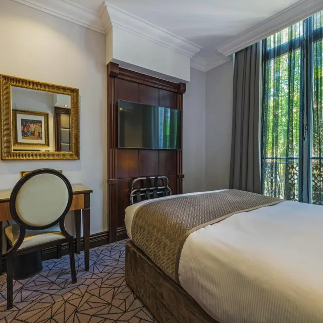 غرفة سوبيريور بسرير مزدوج، Hyde Park International Hotel 10/10