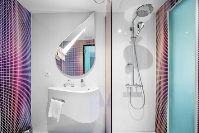 غرفة سوبيريور بسرير كوين بإطلالة على المدينة، Magic Hotel Kløverhuset 8/10