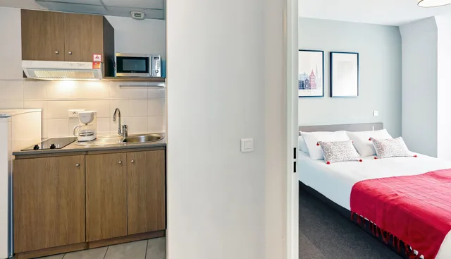 Apartment, Double Bed, Sofa, Appart City Confort Strasbourg Centre 3/6