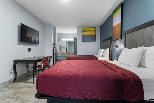 غرفة قياسية بسريرين كوين للمدخنين، Best Western Magnolia 1/8