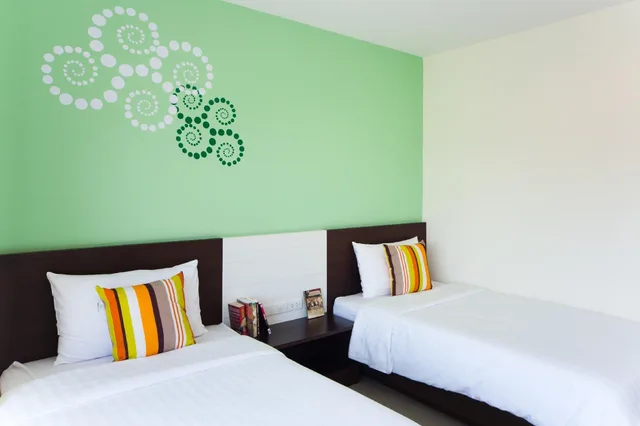 غرفة قياسية بسريرين منفصلين، Phavina Hotel & Grand Boutique Rayong 2/10