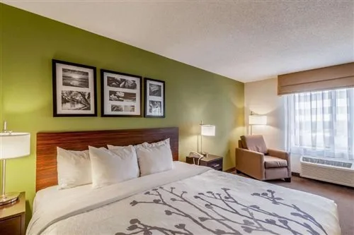 غرفة بسرير كينج، Sleep Inn and Suites Harrisonburg Near University 1/1