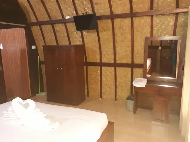 غرفة كلاسيكية بسرير كينج بإطلالة على الحديقة، Jona Bungalow 9/10