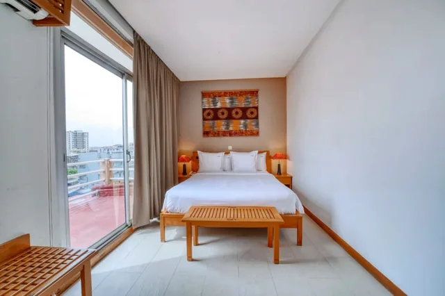 جناح جونيور بسرير مزدوج، Hotel Akwa Palace 3/4