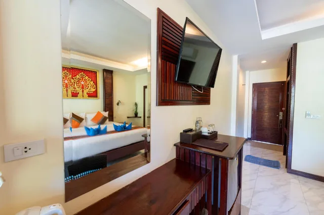 غرفة بسرير مزدوج بإطلالة على الحديقة، Wind Beach Resort 7/7