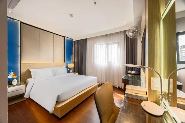 غرفة بريميوم ديلوكس بسرير كوين، A25 Hotel 277 Le Thanh Ton 1/1