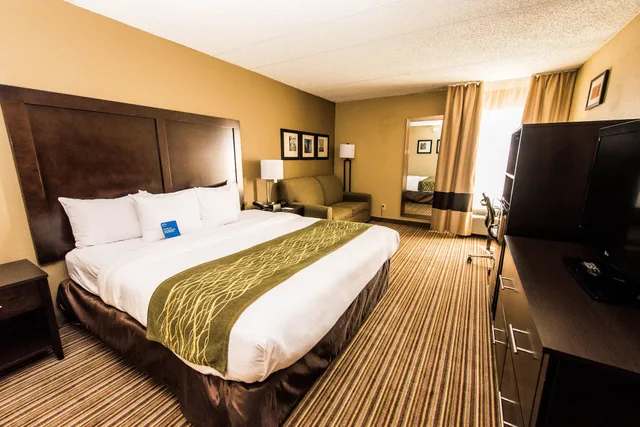 غرفة قياسية بسرير كينج مع أريكة، Comfort Inn Lehigh Valley West 2/6