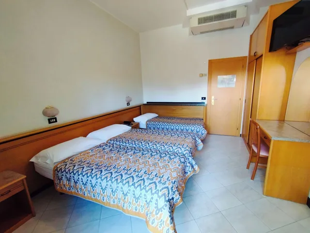 غرفة اقتصادية ثلاثية بسرير كوين وسرير فردي بشرفة، Hotel Excelsior 2/5