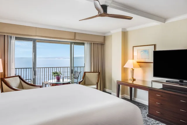 غرفة بسريرين كوين بشرفة بإطلالة جزئية على البحر، Monterey Plaza Hotel & Spa 2/4