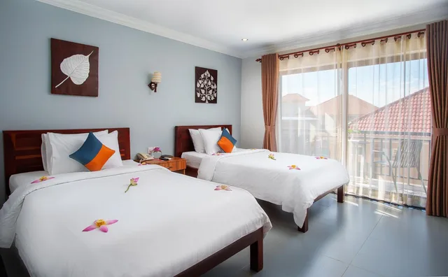 غرفة ديلوكس بسريرين منفصلين، Ratana Angkor Hotel 2/10
