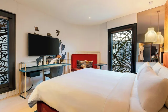 غرفة بسرير كينج بإطلالة، Renaissance Amsterdam Hotel 7/9