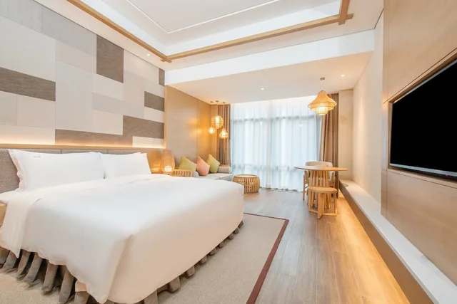جناح بسرير كينج بغرفة نوم واحدة، Holiday Inn Resort Yichun Mingyue Mountain 1/3