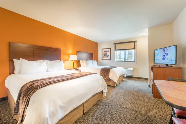 غرفة بسريرين كوين، My Place Hotel Kalispell 1/1