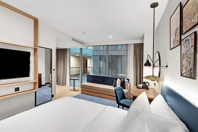Family, King Bed, Atrium View, Sofa, Hilton Garden Inn Riga Old Town 1/5