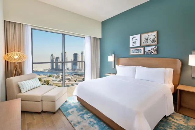 1 Bedroom, Apartment, King Bed, Creek View, Sofa، Element Al Jaddaf, Dubai 4/8