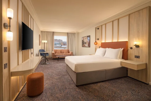 غرفة عائلية بسرير كوين، Hilton Newcastle Tyne Bridge 3/10