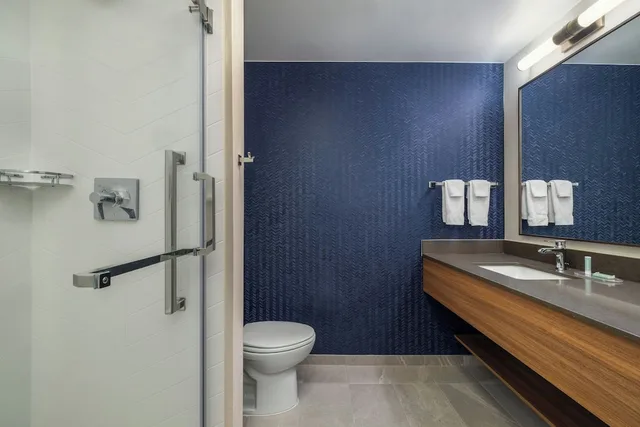 جناح بسرير كينج مع أريكة لذوي الإعاقة، Fairfield Inn Suites Cumberland 3/4
