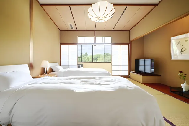 غرفة يابانية قياسية، Arima Onsen Takayamaso Hanano 1/2