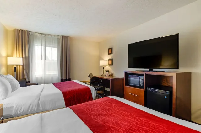 غرفة بسريرين منفصلين يُسمح فيها بالحيوانات الأليفة، Comfort Inn Atkins 2/3