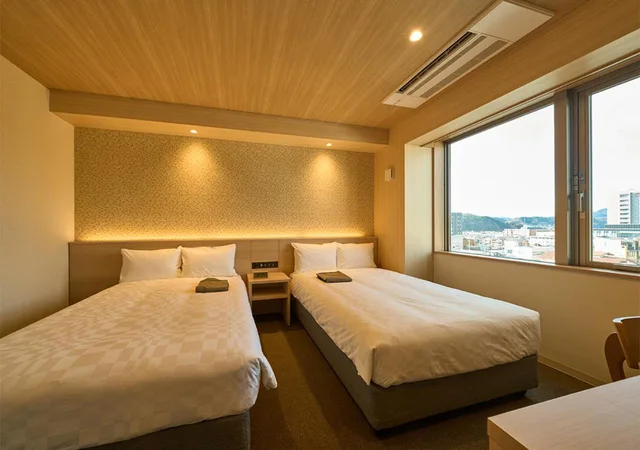 Semi Room, Superior, 2 Semi Double Beds، Hotel and Spa Gift Takayama 1/2