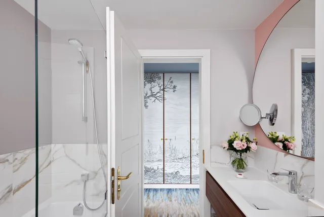 غرفة تنفيذية بإطلالة على البحيرة، Angleterre Residence 4/4