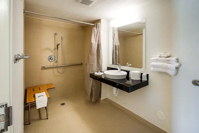 غرفة مفردة لذوي الإعاقة، Motel6 Lenexa, KS - Kansas City Southwest 8/8