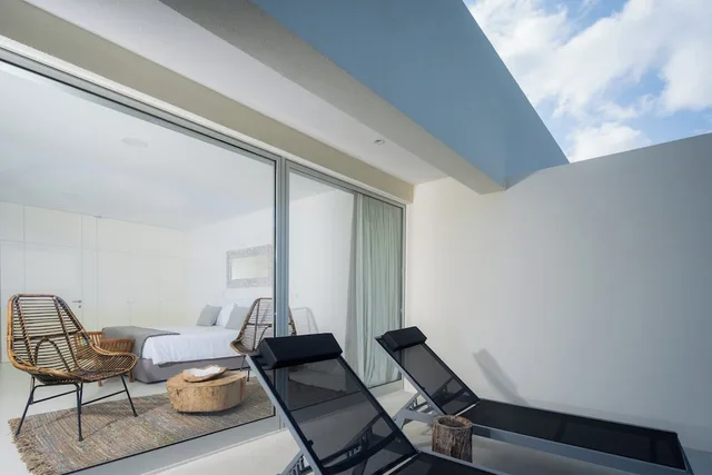 جناح استوديو بسرير كينج بإطلالة على البحر، Sul Villas & Spa 5/9