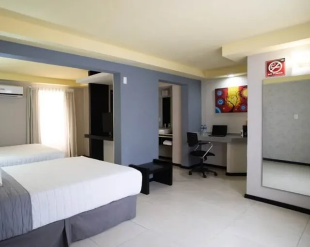 Room, 2 Queen Beds, Hotel Ha 1/2