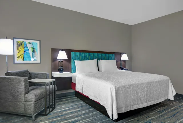 غرفة بسرير كينج، Hampton Inn Suites Macclenny I 10 1/3