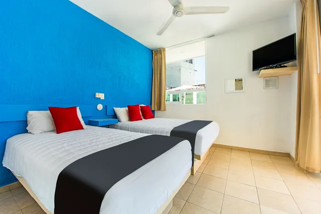 غرفة قياسية ثلاثية، Capital O Hotel El Mejicano Acapulco 5/10