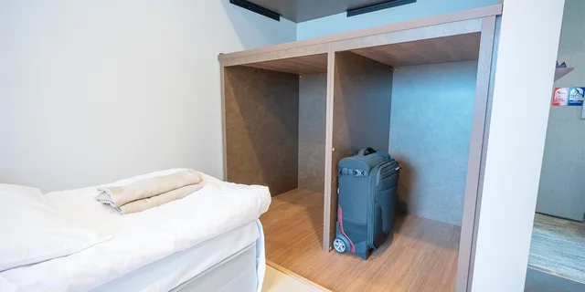 غرفة قياسية ثلاثية بفرشتي فوتون، Hotel Meldia Osaka Higobashi 8/10