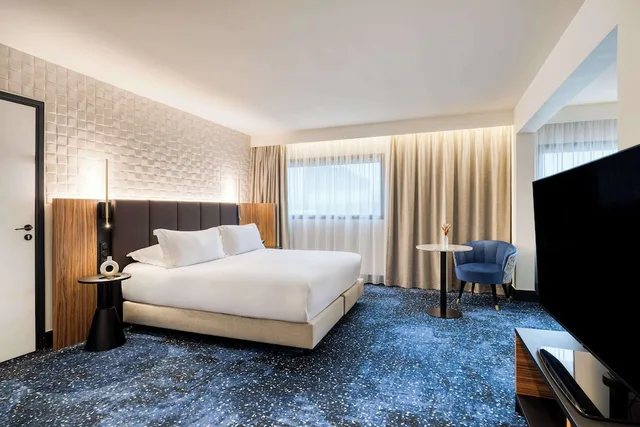 غرفة بسرير كينج لذوي الإعاقة، Hilton Lille 6/20