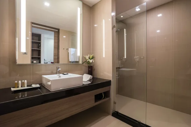 جناح بسرير مزدوج وسرير فردي بإطلالة على المدينة، Best Western Plus Wanda Grand Hotel 4/7