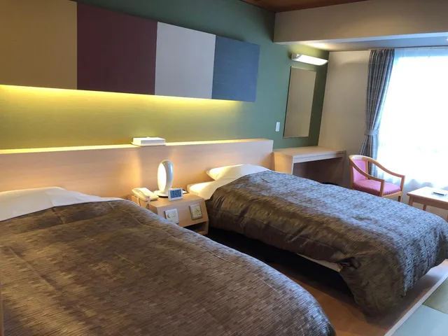 Semi Western, Style, Twin Beds, Tatami، Kirishima Hotel 1/1