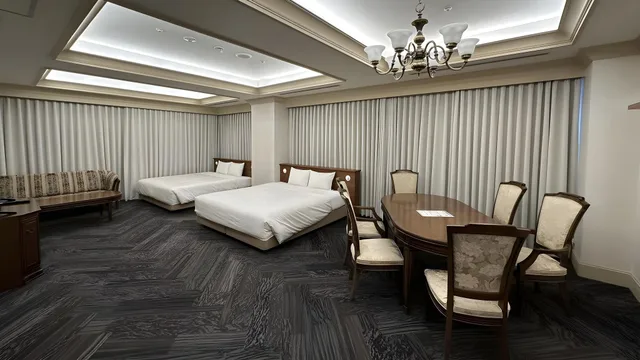 غرفة غراند بأربعة أسرّة، HOTEL MONARQUE TOTTORI 1/1